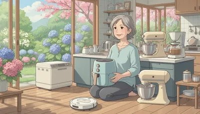母の日のプレゼントとして実用的な60代向け家電/選ばれる理由